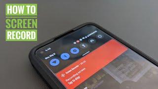 Android: How To Screen Record With The Built In Screen Recording Tool Tutorial (Android 11)