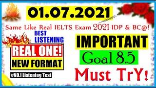IELTS LISTENING PRACTICE TEST 2021 WITH ANSWERS | 01.07.2021
