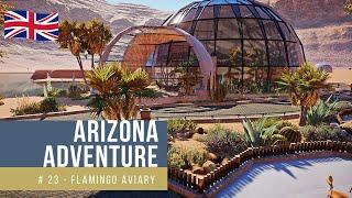 Arizona Adventure Park Ep. 23 | Flamingo Aviary | Speed Build | Planet Zoo