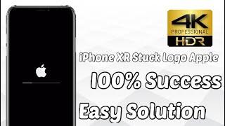Mengatasi iPhone XR Stuck Di Logo Apple || iPhone XR Stuck Logo Apple, Easy Solution
