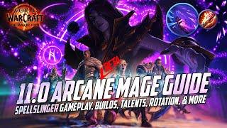 11.0 Arcane Mage Guide | Spellslinger Talents, Rotation, Gameplay & More - TWW Beta