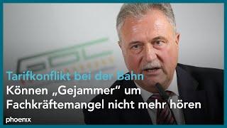 Tarifforderungen: Gewerkschaft Deutscher Lokomotivführer (GDL) zur Verhandlungsrunde 2023