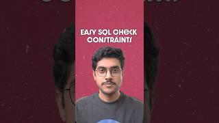 SQL CHECK Constraints: A Step-by-Step Tutorial