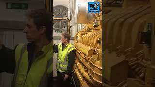 4000hp Caterpillar V16 Diesel Engine Start Up