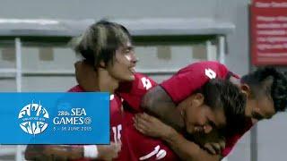 Football Myanmar vs Indonesia full match highlights 2 Jun  | 28th SEA Games Singapore 2015