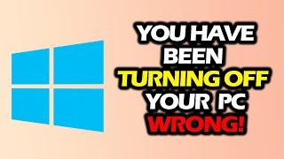 How to Properly Shut Down Your PC/Laptop | THE WAY YOU'RE TURNING OFF YOUR PC IS KILLING IT!