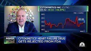 Cytokinetics will seek international approval for drug following FDA rejection, says CEO Robert Blum