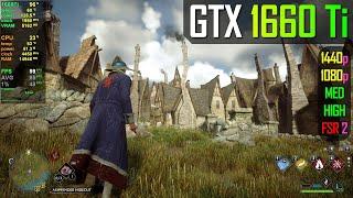 GTX 1660 Ti - Hogwarts Legacy