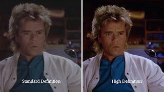 MacGyver HD Remaster by CBS (First Glance Side-by-Side Comparison)