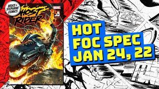 THE HOTTEST COMIC BOOK SPECULATION FOR FOC 1/24/22