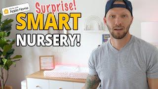 Setting Up a Smart Home Nursery & Surprising the Mom-To-Be!