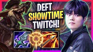DEFT SHOWTIME WITH TWITCH! - KT Deft Plays Twitch ADC vs Jinx! | Season 2024