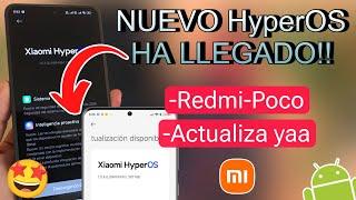 LLEGÓ EL NUEVO HYPEROS OFICIAL PARA TU XIAOMI | ACTUALIZA YA MISMO!!