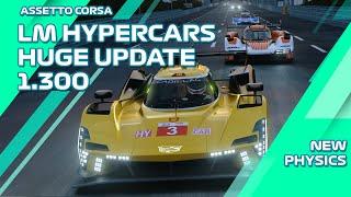 Assetto Corsa LM Hypercars Huge Physics Update 1.300