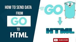 How to send DATA from GO to HTML template