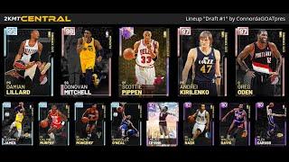 2KMTCentral Draft #1 - NBA 2K19 MyTEAM