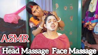 Intense Head Massage Face Massage Back Massage ASMR