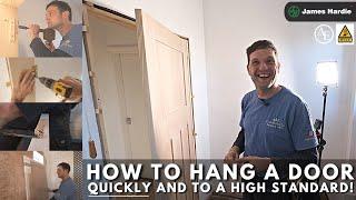 How to Hang a Door QUICKLY and to a High Standard! 