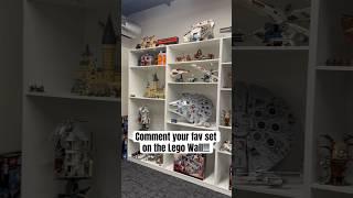 Comment your fav set on the Lego Wall!!! #lego #legowall #legoroom