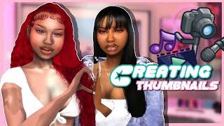 how I create my thumbnails  | the sims 4 tutorial