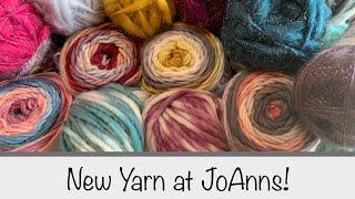 New Yarn at JoAnns! *KC Knit & Crochet Yarn, Big Twist Yarn, and Lion Brand Yarn*