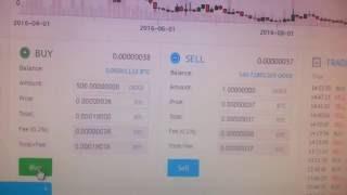 How to Trade BITCOIN in Yobit ( Trading Site )