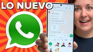 NOVEDADES WhatsApp!! Videomensajes, stickers... Y MÁS!! 