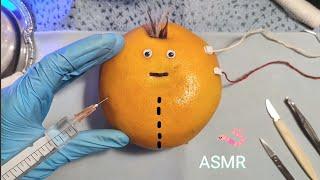 ASMR Grapefruit Appendectomy Surgery | Realistic & Relaxing (No Talking)