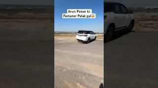 Arun Panwar ki Fortuner Accident  || Vikas soni || Indianspeedzone #fortuner #accidentnews