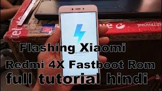 Flashing Xiaomi Redmi 4 & Redmi 4X Fastboot Rom full tutorial hindi