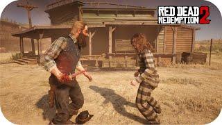 NPC Fights Riot Minigame 1 Red Dead Redemption 2 Riot Mod AI Battles