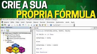 Como Criar uma Função Personalizada no Excel com VBA Passo a Passo