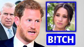 Harry Calls Meghan A B!tch After Discovering Her Dirty Secrets With Andrew: I REGRET MARRYING YOU