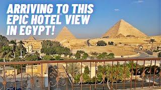 Arrival to Egypt & Hotel View Is EPIC!