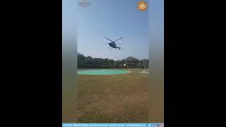 Helicopter Entry Sunny Deol, Bobby Deol at Deol's Weddings Udaipur by Team MHS #udaipur #deolskadum