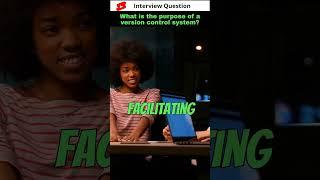 What is the purpose of a version control system? #git #gitlab #github