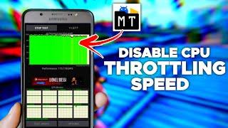 Disable Cpu Throttling Speed On Any Android | Overclock Cpu Speed For Gaming & Performance