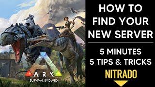 How to find your new Nitrado Ark server | Xbox, PlayStation, Windows Game Pass, Switch (2023)