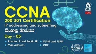 CCNA 200 - 301 Training in Sinhala Day 5 | IP Addressing and Subnetting