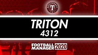 Triton 4312 is a SEXY Narrow Tactic For Football Manager 2020