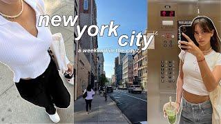 nyc vlog | exploring the city, shopping, + trying new things