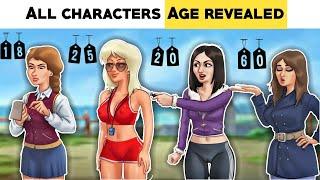 Summertime saga All characters age revealed ◀️ ||Summertime saga tech update||