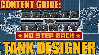HIDDEN Tank Research - Hoi4 No Step Back Tank Designer Guide