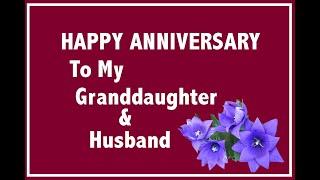 Happy Anniversary To My Granddaughter