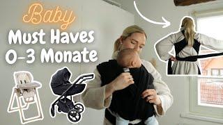 BABY MUST HAVES 0-3 MONATE | Meine Erfahrungen | Tipps & Tricks