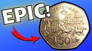 STUNNING 50p FIND! RARE Coin Hunt at the Collectors Fair!