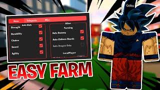 [MAX STATS!] #1 - Anime Fighting Simulator Script GUI - Auto Dragon Orb, Chikara, Stats And More!