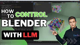 I Controlled Blender With My Voice using LLM (Gemini)