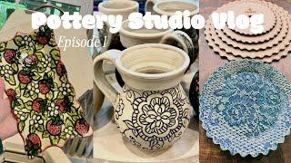 Pottery Studio Vlog. Episode 1: A week in the life of a full time potter.