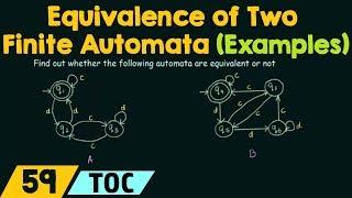 Equivalence of Two Finite Automata (Example)